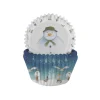 Snemand Cupcake Forme, 75stk.