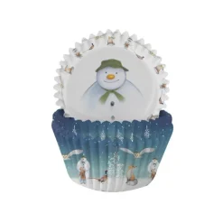 Snemand Cupcake Forme, 75stk.