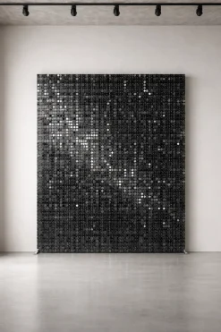 SolaAir Vægpanel - Standard Glossy Black #37