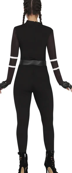 Sort Catwoman Suit - Halloween Kostume