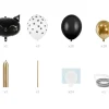 Sort DIY Kat Ballondekoration, 83 x 140 cm
