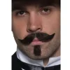 Sort Moustache - Western Gambler