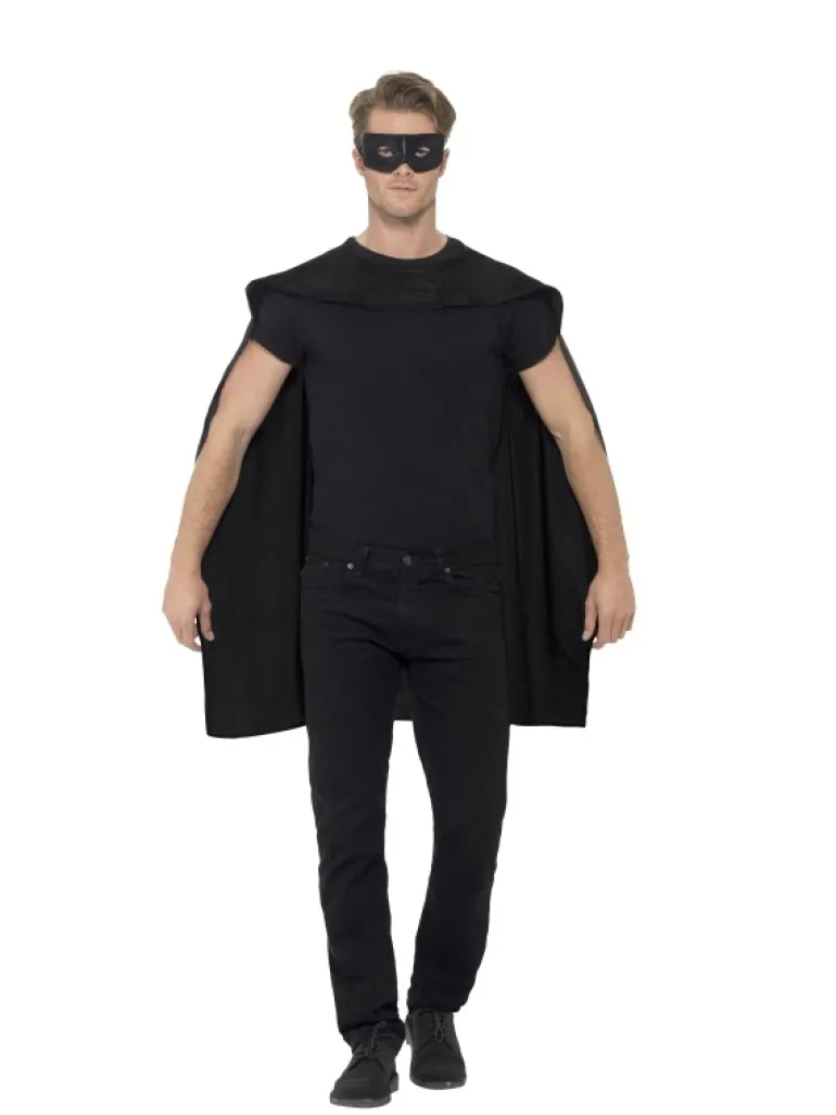 Sort Superhelt Kit