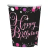 Sparkling Pink ''Happy Birthday'' Kopper