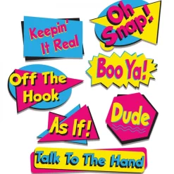 90's Slang Cutouts
