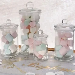 Stor Klar Candybar Glaskrukke, 18.7 cm