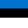 Stort Estlands Stof Flag, 90 x 150 cm