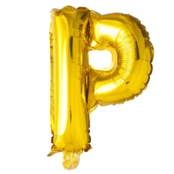 Stort Guld Folie Bogstav - ''P''