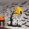 Stort Halloween træ deko pakke