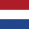 Stort Hollandsk Stof Flag, 90 x 150 cm