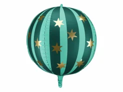 Stribet Cirkus Ballon, Grøn