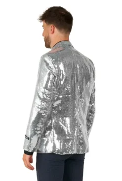 Suitmeister™ Blazer Sequins Silver
