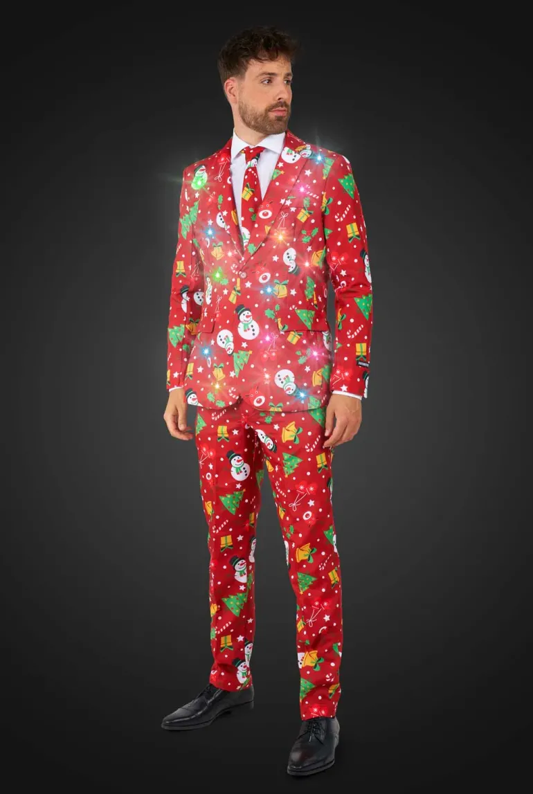 Suitmeister™ Christmas Red Icons - Light Up
