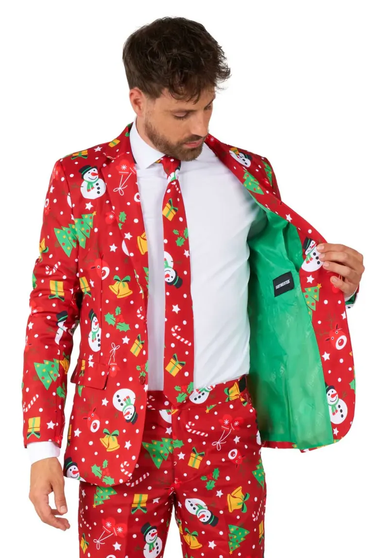 Suitmeister™ Christmas Red Icons - Light Up