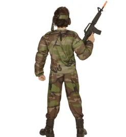 Super Muskel Camouflage Soldat