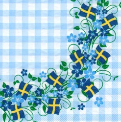 Svenske Fødselsdagsservietter