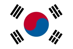 Sydkorea Flag 90 x 150cm