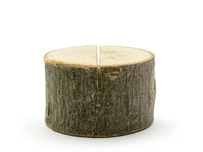 Træ Bordkortholdere 3cm, 10 stk. Mini Træskiver