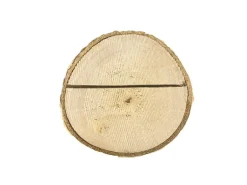 Træ Bordkortholdere 3cm, 10 stk. Mini Træskiver
