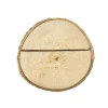 Træ Bordkort Holdere, Diameter 3-4 cm (6 Stk.)