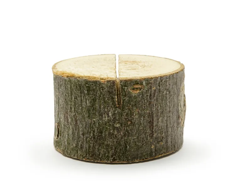 Træ Bordkort Holdere, Diameter 3-4 cm (6 Stk.)