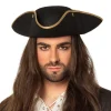 Tricorn Pirat Hat, Voksen