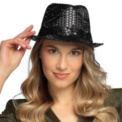 Trilby Hat Sort til Voksne