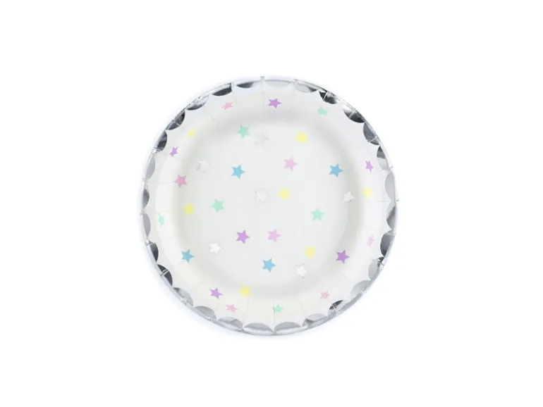Unicorn Party - Paptallerkner, 18 cm