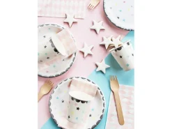 Unicorn Party - Paptallerkner, 18 cm