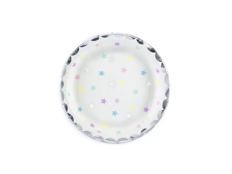 Unicorn Party - Paptallerkner, 18 cm