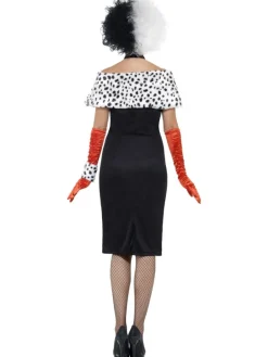 Voksen kostume: Cruella de Ville kostume