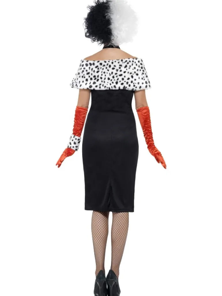 Voksen kostume: Cruella de Ville kostume