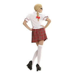 Voksen kostume: Skolepige kostume