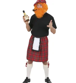 Voksen kostume: Skotte kilt