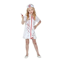 Zombie Sygeplejerske Børnekostume